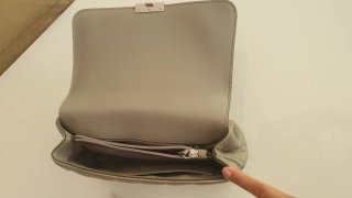 Bolso Michael Kors Gris Acolchado