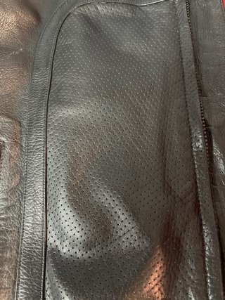 Chaqueta de moto de cuero auténtico helstons