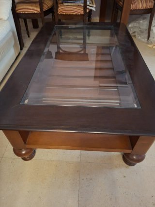 Mesa de centro clásica ISABELO MADRID - Madera mac