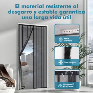 Mosquitera magnética Sekey 85x215 cm 6894