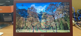 Portátil Acer E5 522 Negro/rojo Procesador AMD A4