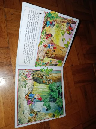 Libro puzzle el gnomo encuentra casa