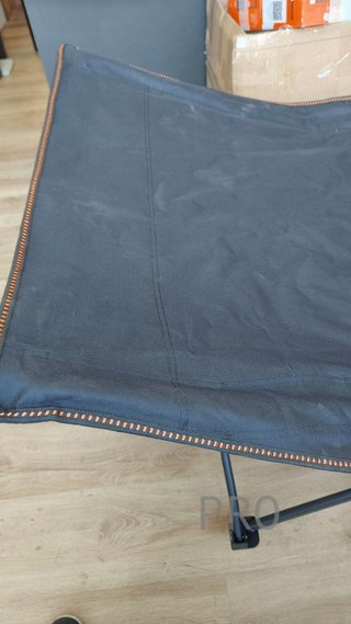 Tumbona Cama Plegable de Camping Gris