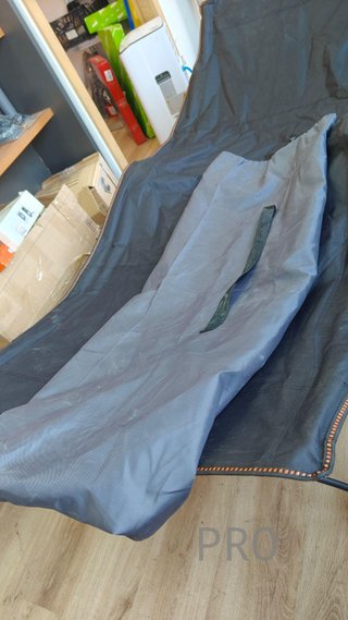 Tumbona Cama Plegable de Camping Gris