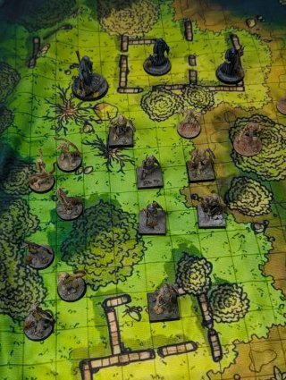 20 Miniaturas pintadas D&D Rol -Cripta No Muerta