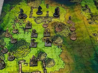 20 Miniaturas pintadas D&D Rol -Cripta No Muerta