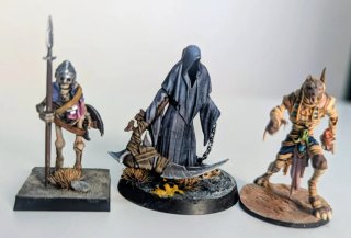 20 Miniaturas pintadas D&D Rol -Cripta No Muerta