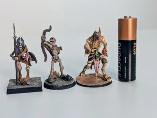 20 Miniaturas pintadas D&D Rol -Cripta No Muerta