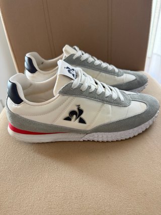 Zapatillas Le Coq Sportif Gris y Blanco