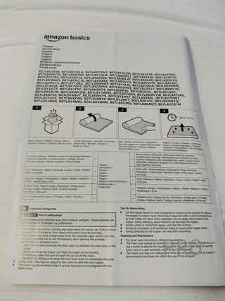 Materasso in Schiuma - Amazon Basics