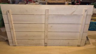 Cabecero Banak  madera 1.80m