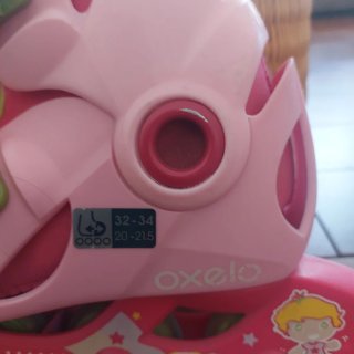 Patines Oxelo rosas talla 32-34