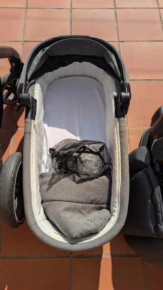 Balio S lux. Carro bebé capazo, silla y maxicosi