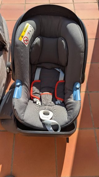 Balio S lux. Carro bebé capazo, silla y maxicosi