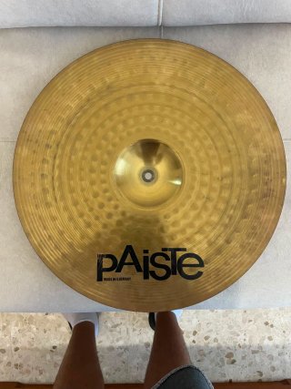 Paiste 101 Brass 16 y 18 Crash Cymbal