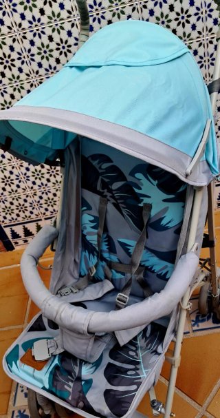 Carrito de bebé ligero con capota