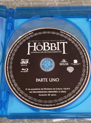 Trilogia Lo Hobbit Blu-ray 3D (Spagnolo)