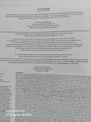 Libro de Biología,Geolog. y Cien. 1° Bach Oxford