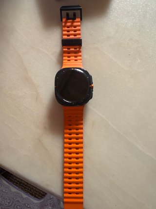 Reloj Samsung Naranja y Negro