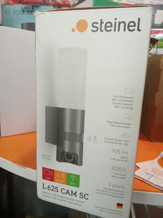 Lámpara LED Exterior Steinel L 625 CAM SC