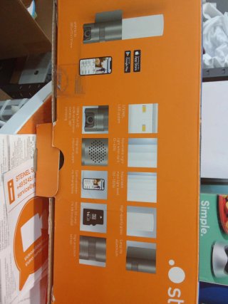 Lámpara LED Exterior Steinel L 625 CAM SC
