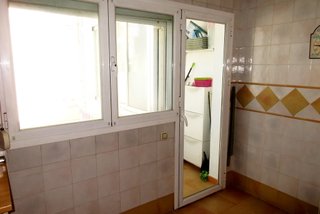 Ventanas de aluminio blanco con doble cristal