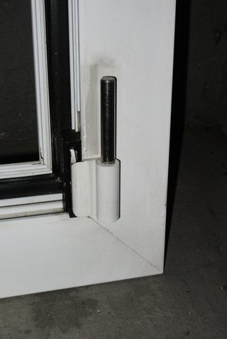 Ventanas de aluminio blanco con doble cristal
