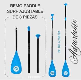 Remo Paddle Surf Ajustable Negro