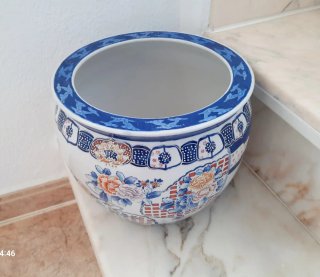 Macetero Grande Porcelana a estrenar