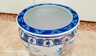Macetero Grande Porcelana a estrenar