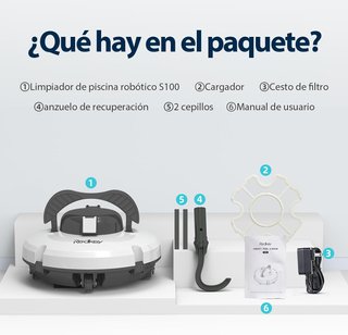 Redkey S100 Limpiafondos Robot Piscina