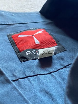 Camicia uomo Payper blu petrolio manica lunga XL