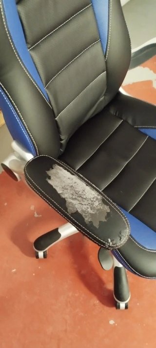 Silla Gaming Negra y Azul