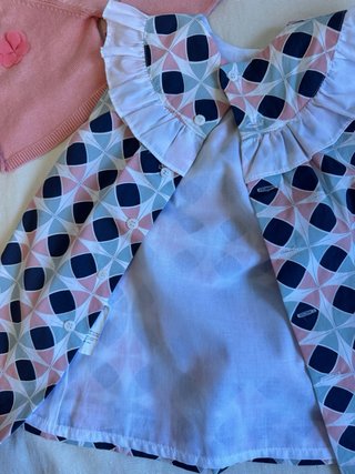 Conjunto Vestido y Chaquetita Talla 2 años
