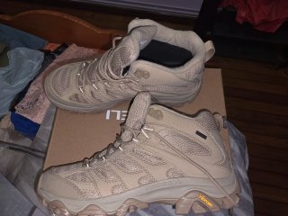 Botas Merrell Moab 3 Mid Gore-Tex Beige