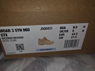 Botas Merrell Moab 3 Mid Gore-Tex Beige