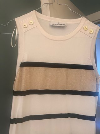 Vestido largo Lola Casademunt rayas