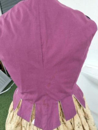 Justillo Huertana Morado y Beige