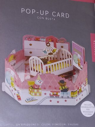 Hallmark Pop-Up Card Biglietto Auguri Nascita
