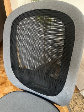Silla de escritorio Flintan con reposabrazos