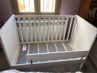Cuna completa blanca