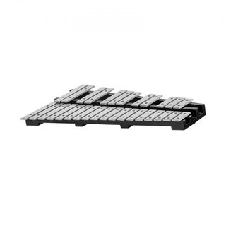 Kit de Campanas Glockenspiel de 30 Notas, Instrumento de Percusión con Maquetas, Palos de Tambor y Bolsa de Transporte, Conjunto Profesional de Instrumentos de Percusión Glockenspiel para Estudian...