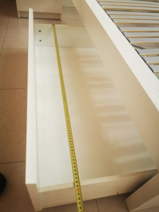 Cama completa con 2 cajones y somier