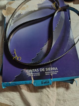 Cinta de sierra para carne, hueso y congelado