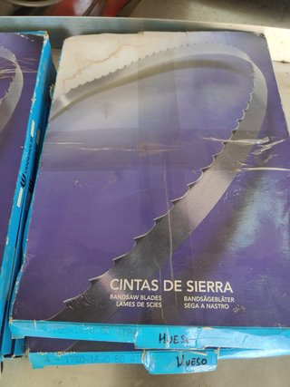 Cinta de sierra para carne, hueso y congelado