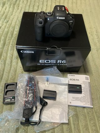 Canon EOS R6 Cámara Mirrorless