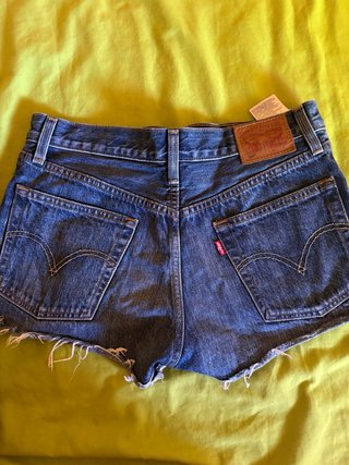 Levi's 501 shorts mujer