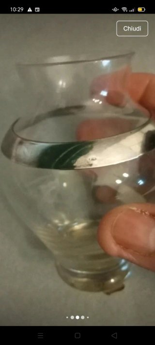 Sottobicchieri e monofiore in silver e cristallo