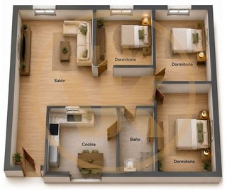 Piso en venta en Esteiro en Ferrol