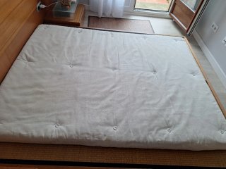 Cama Japonesa Tatami + Estructura + Futón